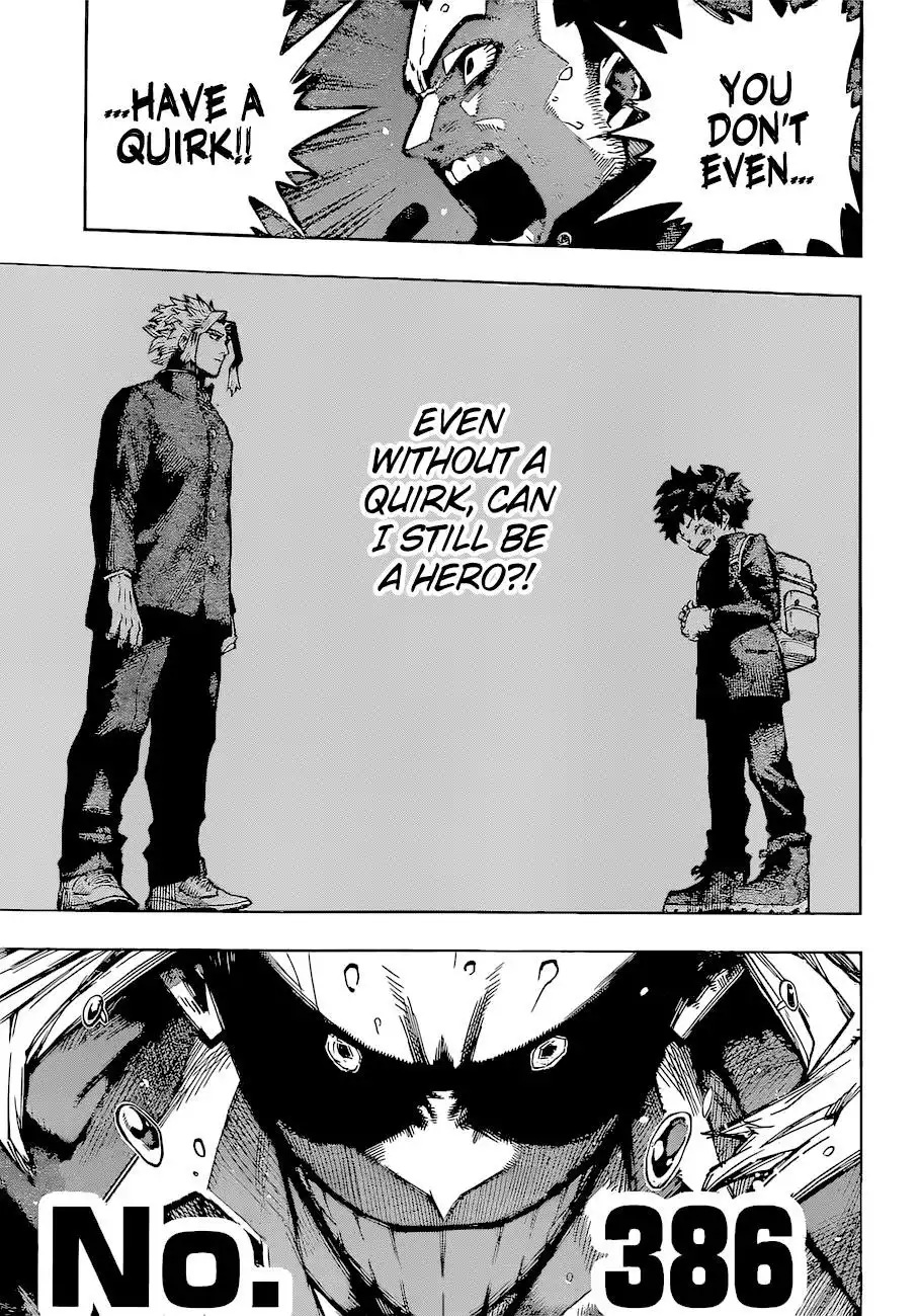 Boku no Hero Academia Chapter 386 14